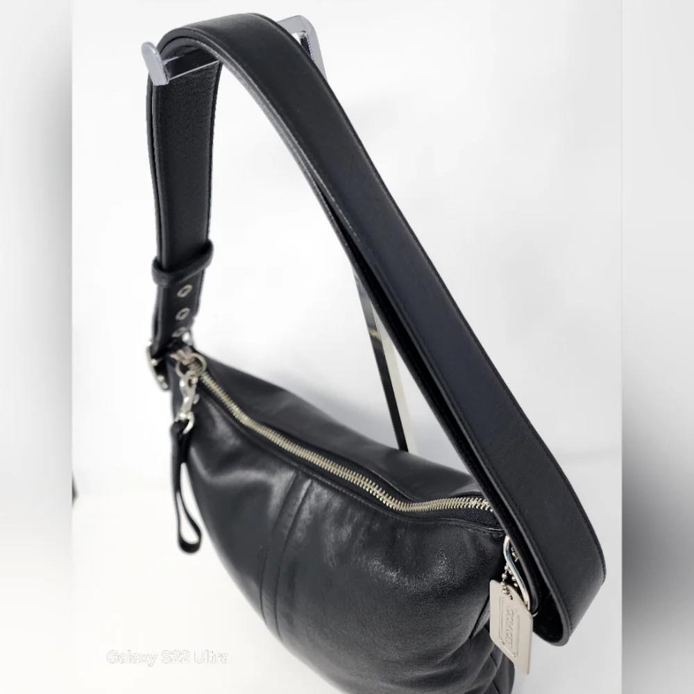 Coach 2 Way Leather Bag - Picture 7 of 14